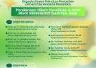 Selamat dan Sukses! Belasan Dosen Fakultas Pertanian Unand Berhasil Raih Pendanaan Hibah BIMA KEMENDIKTISAINTEK 2026